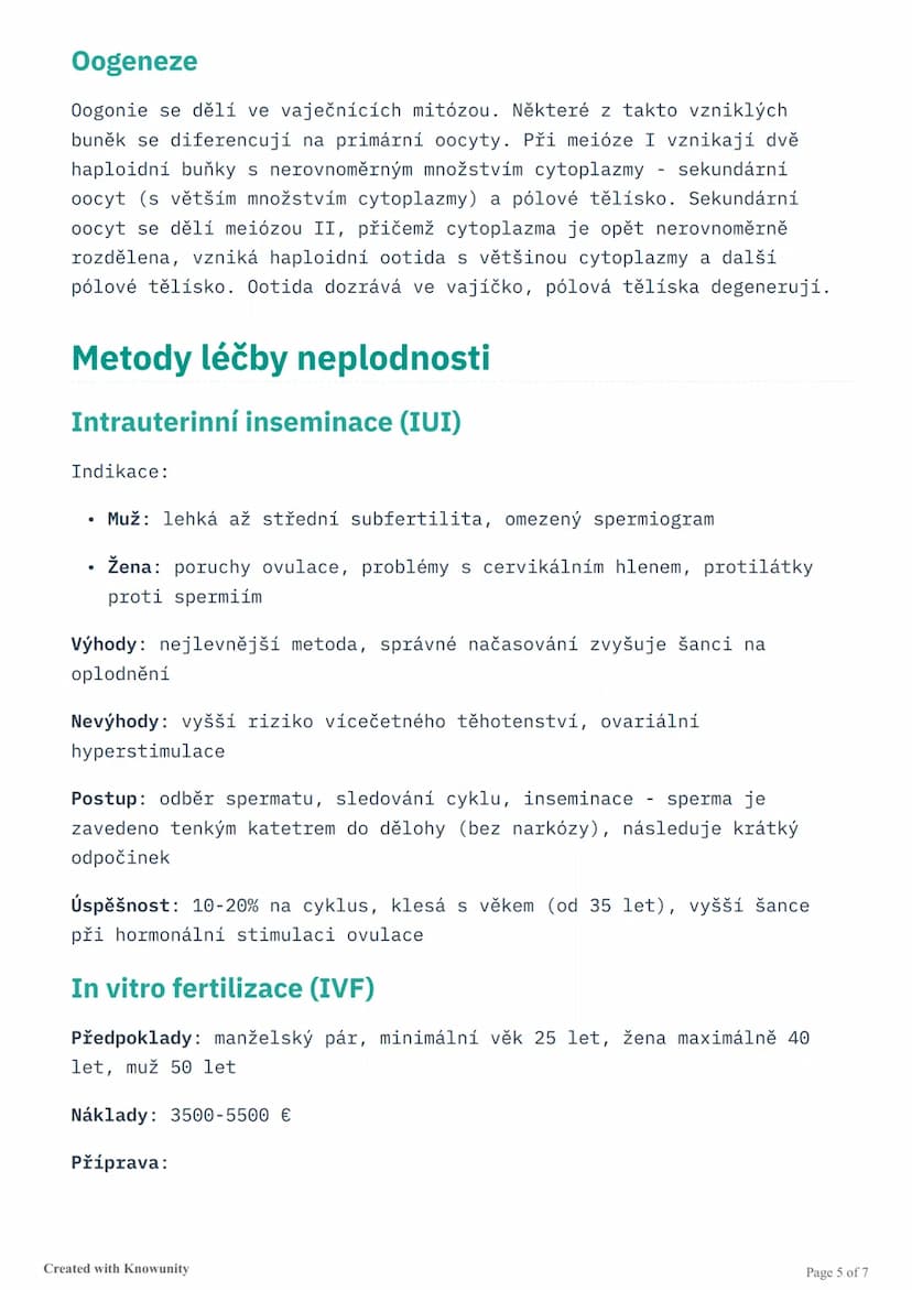 # Reprodukční systém člověka

Přehled anatomie a fyziologie reprodukčního systému, vývoje pohlaví v
děloze, vývoje zárodečných buněk a metod