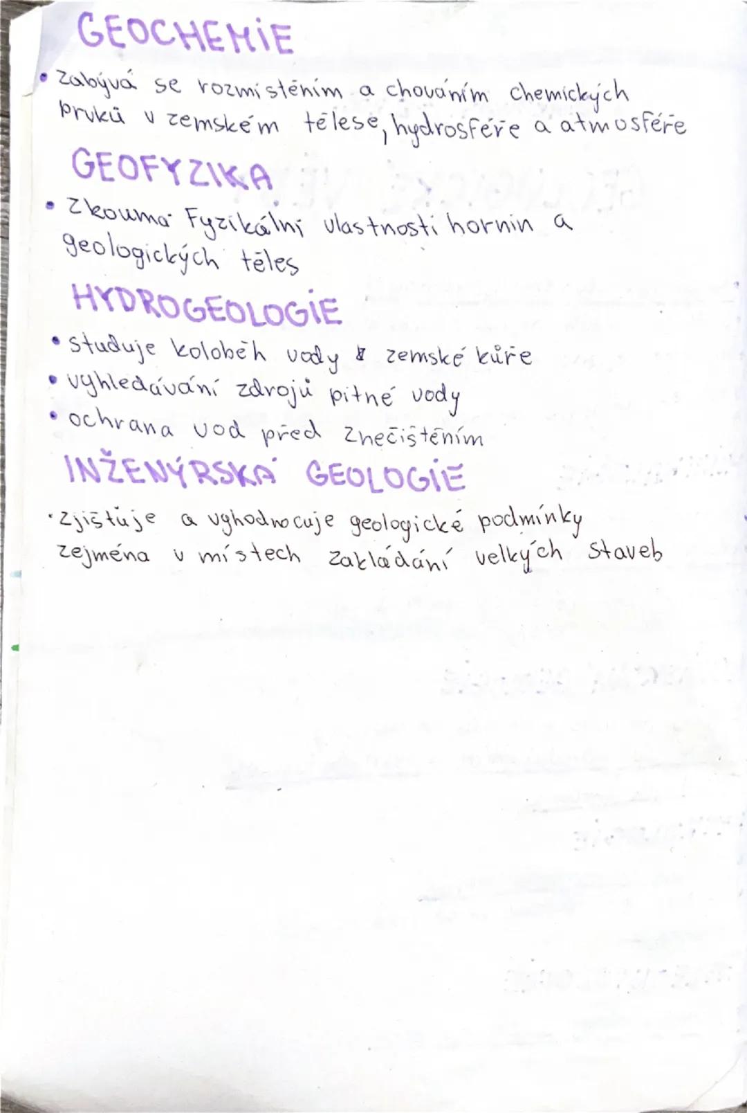 2.

OPAKOVANI - 8.ROC.

GEOLOGICKÉ VĚDY SYTOYO

*   Se zabývá studiem neživé přírody
*   studuje I udah neživé přírody k organismům
*   možn