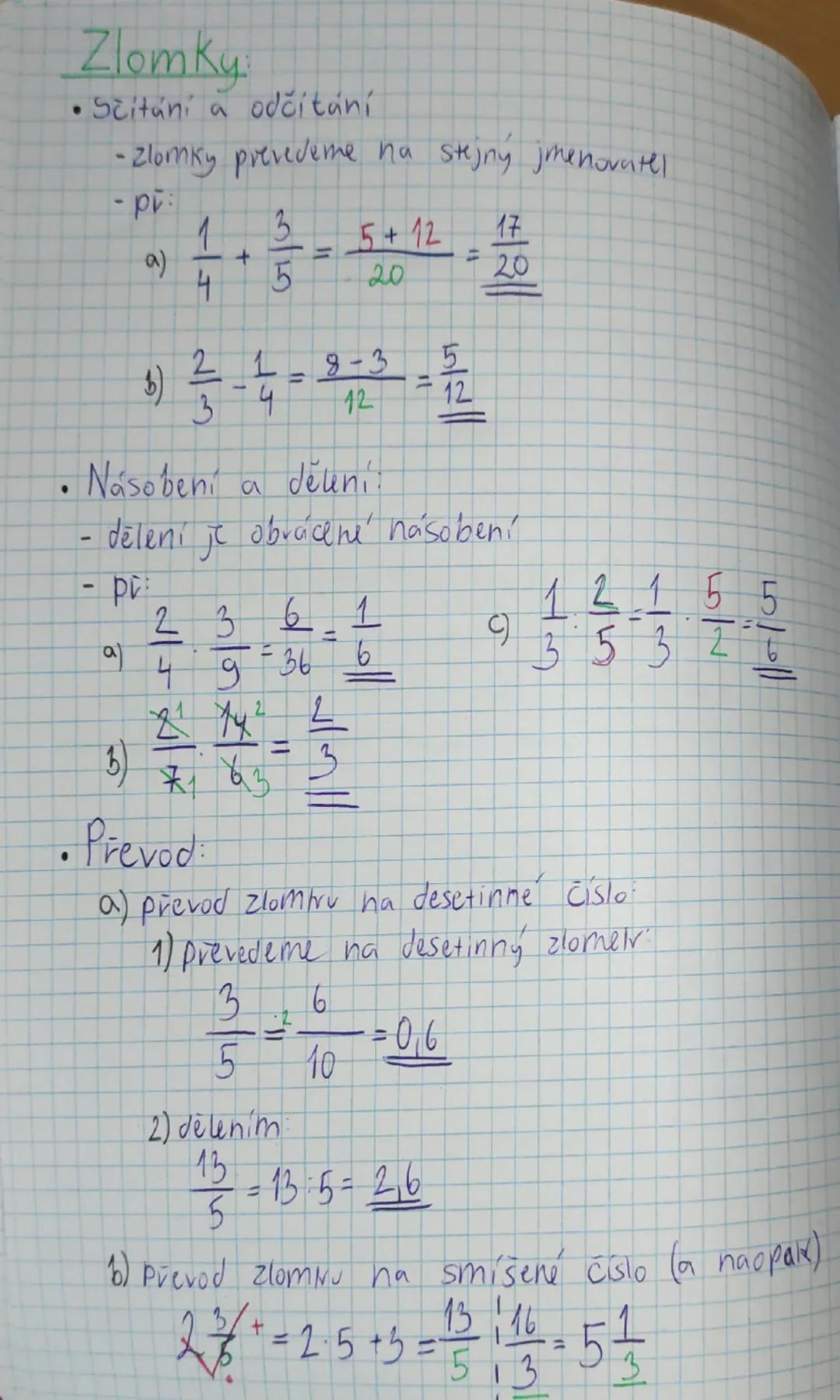 # Celá čísla, zlomky
# mocniny a odmocniny

Součet +
Rozdíl -
Podíl :
Součin ×

$(-2)^{2} = 4$
$-2^{2} = -4$

# Pravidla $a^{m}$:

| a | m |