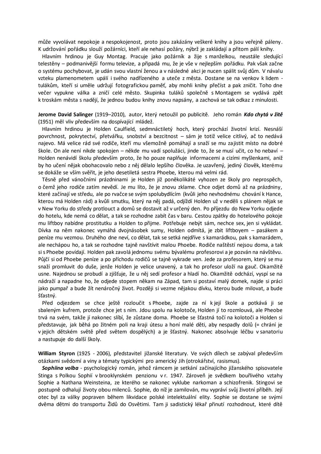 --- OCR Start ---
drog, alkoholu, orientální filozofie a hudby snažila uniknout z amerického pekla. Báseň má formu
rapsodického nářku. Toto 