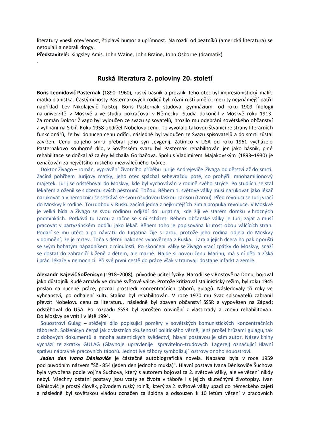 --- OCR Start ---
drog, alkoholu, orientální filozofie a hudby snažila uniknout z amerického pekla. Báseň má formu
rapsodického nářku. Toto 