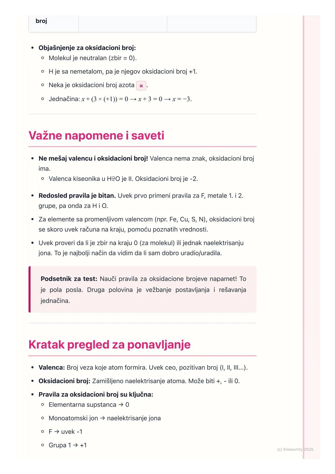 # Valenca i oksidacioni broj

## Uvodni pojmovi

Valenca i oksidacioni broj su dva pojma koja opisuju kako se atomi vezuju jedni
sa drugima.