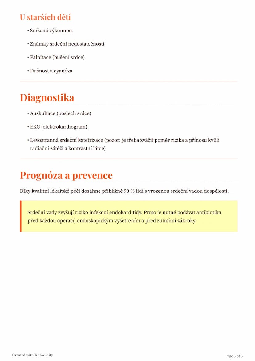 # Vrozené srdeční vady

Přehled vrozených srdečních vad, jejich příčin, projevů a léčby.

# Definice vrozených srdečních vad

Vrozené srdečn
