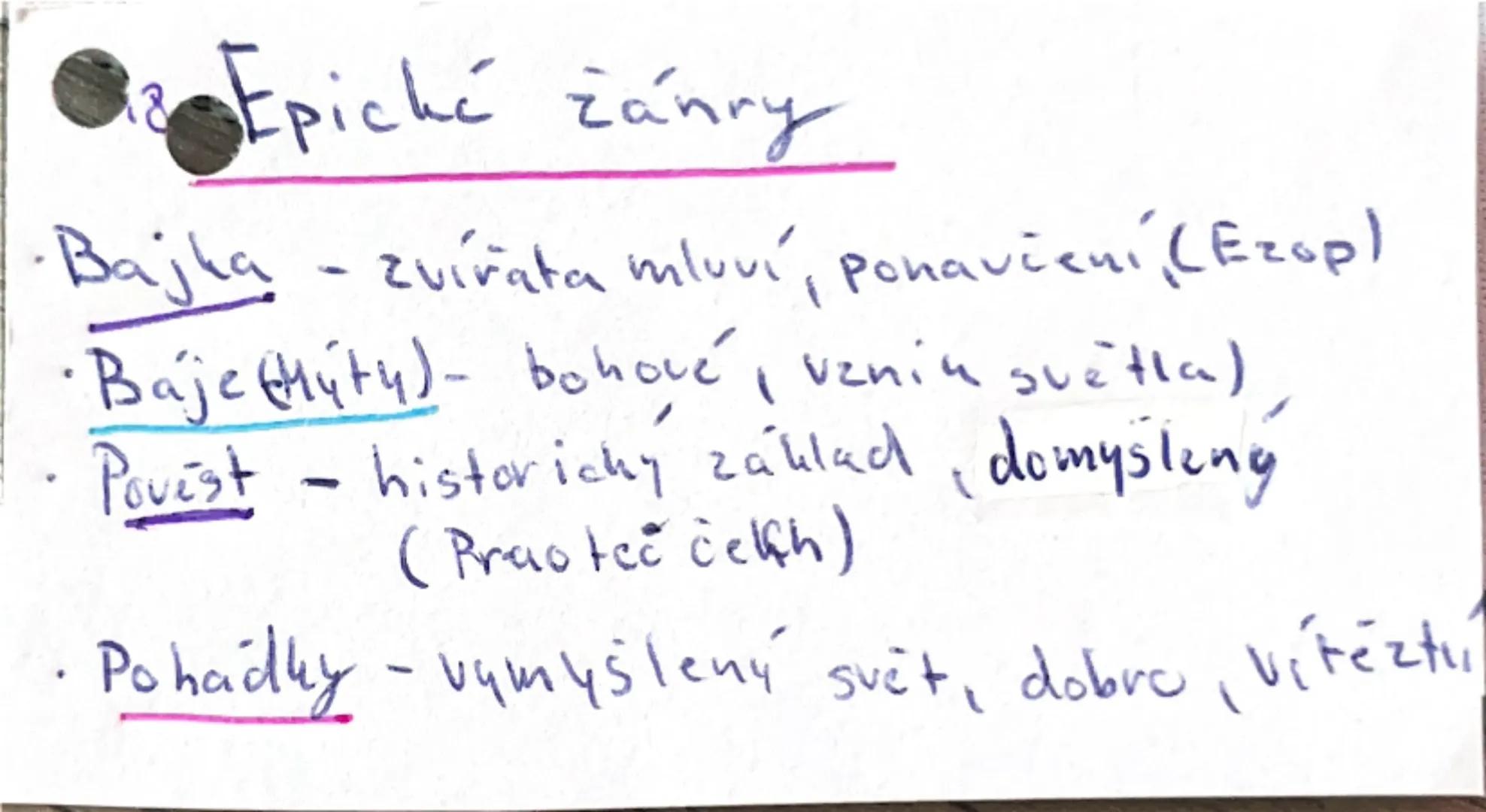 3. Lajména
= zastupují podstatné jména
- osobní: - já
- ty
- on
- ona
- ono
- my
- vy
- oni
•Privlastňovací:
- môj
- tvoj
- váš
•Ukazovací:
