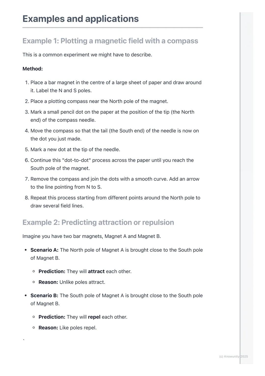 # Magnets and Magnetic Fields

An introduction to magnets

Magnets are objects that produce a magnetic field, which is an invisible force
th