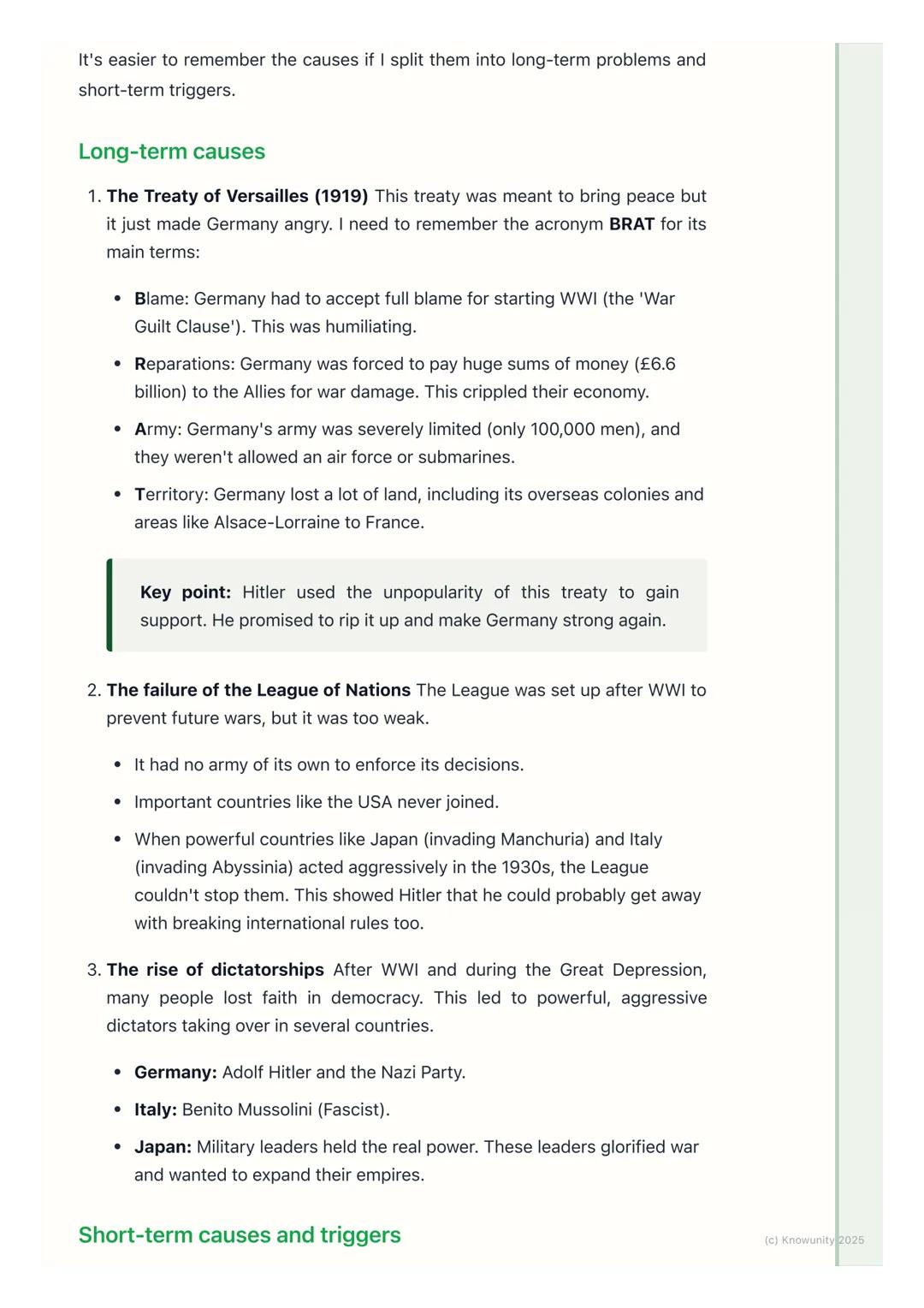 # Causes and Consequences of
# World War II

## A quick introduction to the war

The Second World War (WWII) was a massive global conflict t