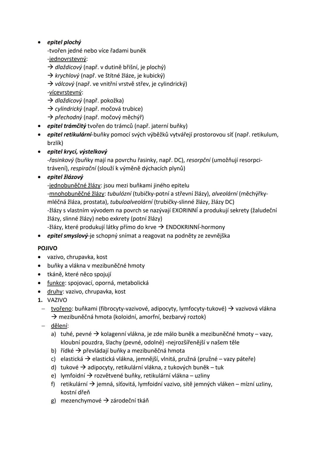 # FUNKČNÍ MORFOLOGIE TKÁNÍ

TKÁNĚ

- soubor buněk shodného tvaru a shodné hlavní funkce
- vznikly z nutnosti specializace buněk u mnohobuněč