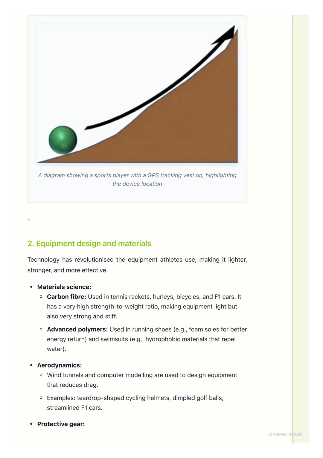 # Technology in Sport

Introduction to technology in sport

Technology has completely changed modern sport. It's not just for elite
athletes