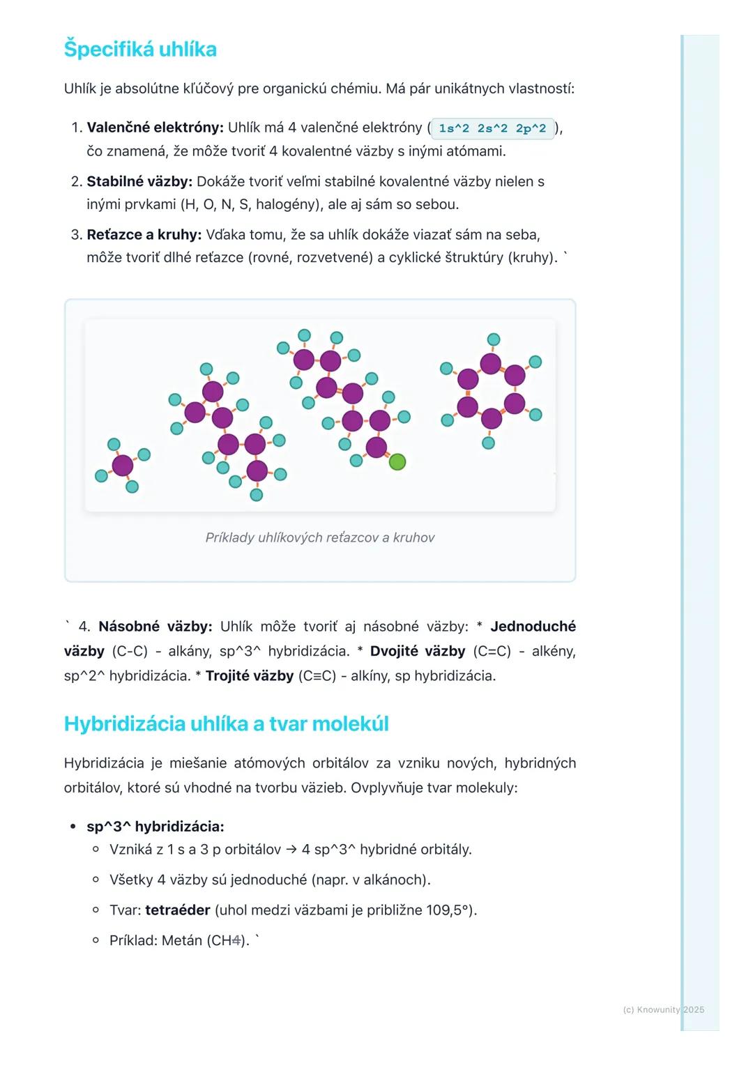 # Úvod do organickej chémie

Úvod do organickej chémie

Organická chémia je obrovská a fascinujúca oblasť chémie, ktorá sa zaoberá
štúdiom z