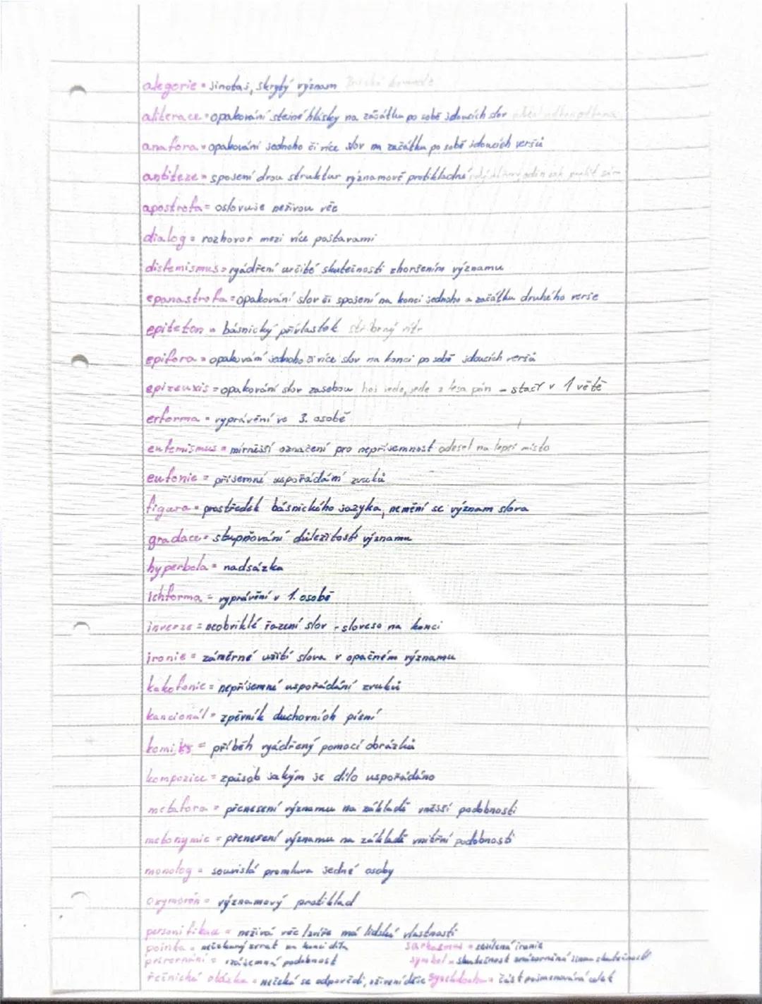 vers pravidelný pravidelný rytmas a rým
volný rytmas neni pravidelný, rým není důkrity
bezrezmérny's o nestainém počtu slabik, blisi se 6 pr