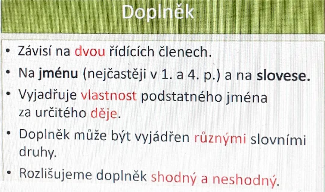 Český jazyk