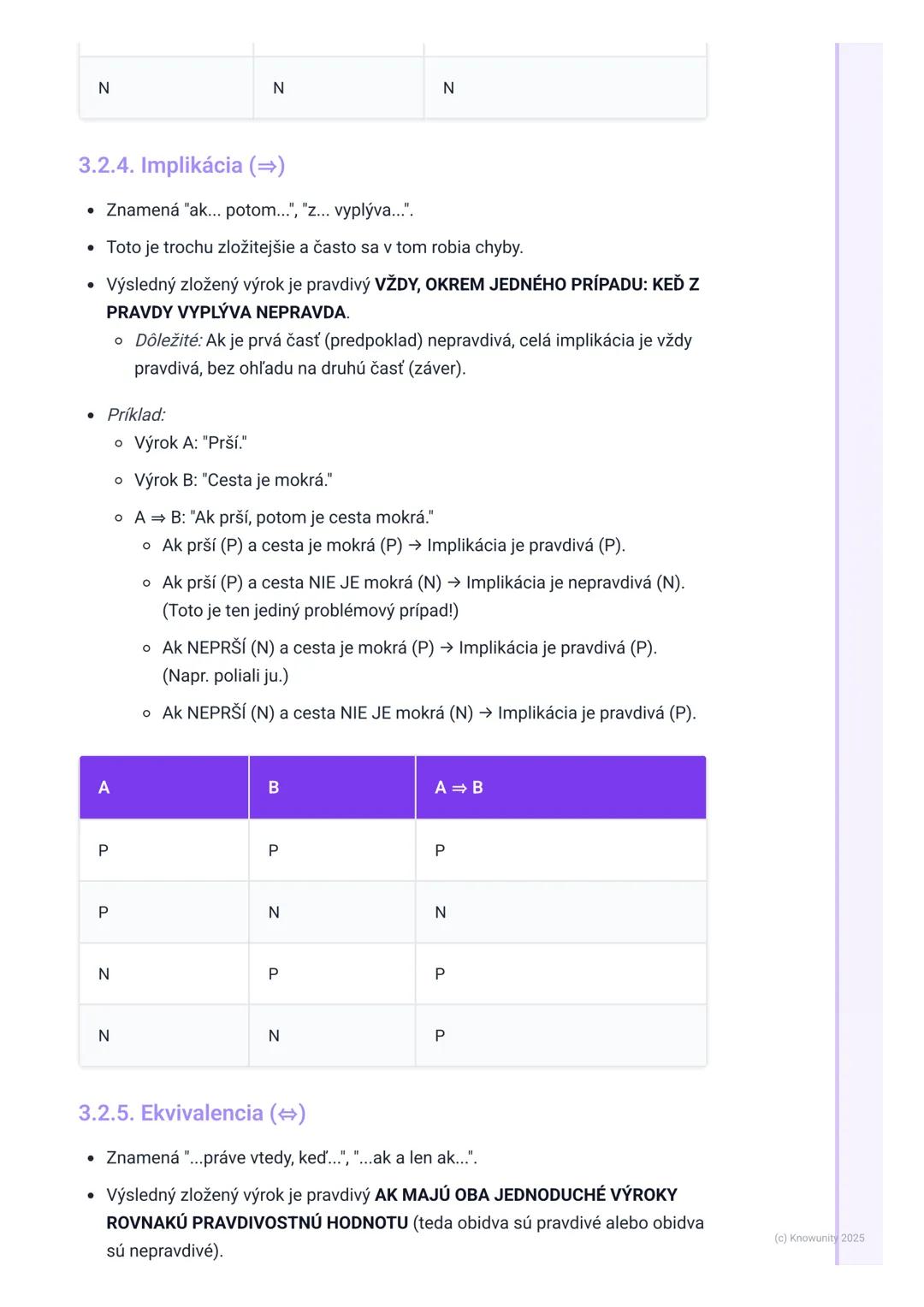 # Výroková logika

## 1. Úvod do výrokovej logiky

Takže, výroková logika. Na prvý pohľad to znie zložito, ale v podstate je to o tom,
ako p