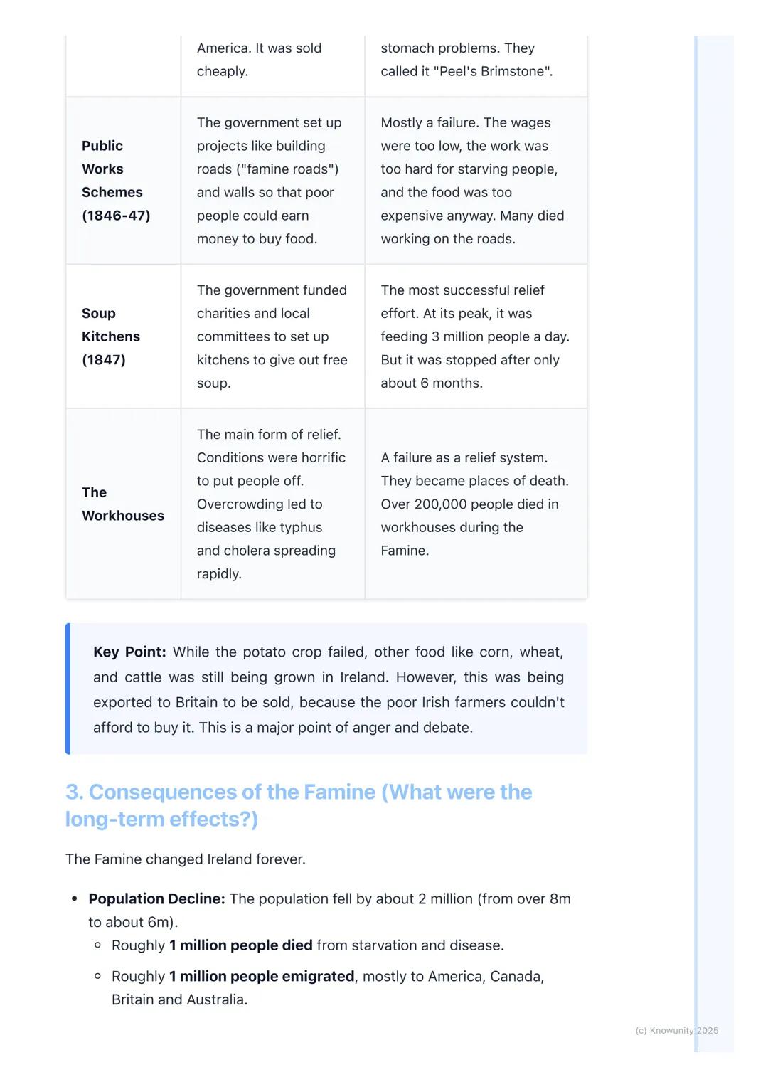 # The Great Famine (An Gorta
Mór)

## Introduction to the Great Famine

The Great Famine, or An Gorta Mór (The Great Hunger), was a period o