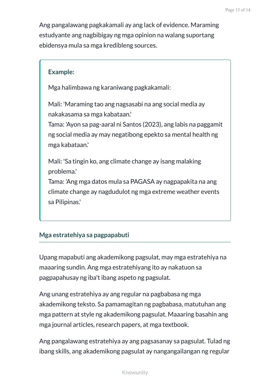 # Pag-unawa sa Akademikong Diskurso: Katangian ng Akademikong Pagsulat

Pag-aaral ng mga katangian at elemento ng akademikong pagsulat

## M