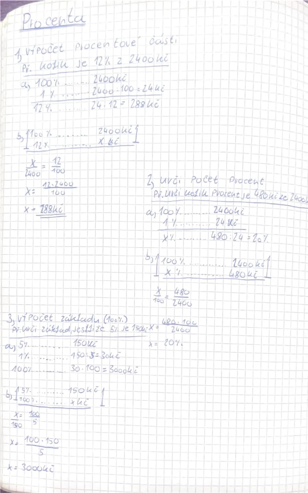 --- OCR Start ---
trojčtenku an dyiny
1, Prímá úmernost
12 боко
Boleč
17 čoko...... X hč
$\frac{x}{30}=\frac{7}{2}$ x:30=7.2
x=$\frac{7\cdot