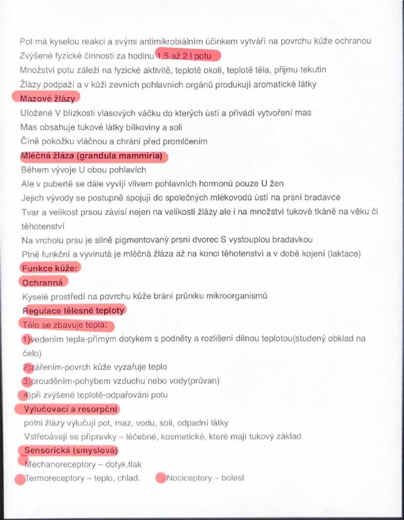 # Kůže (cutis, derma)
Je to největší orgán v lidském těle

Váží 4-5 kg
Odděluje vnitřní prostředí organismu od zevního
Kůže Skládá se ze tří