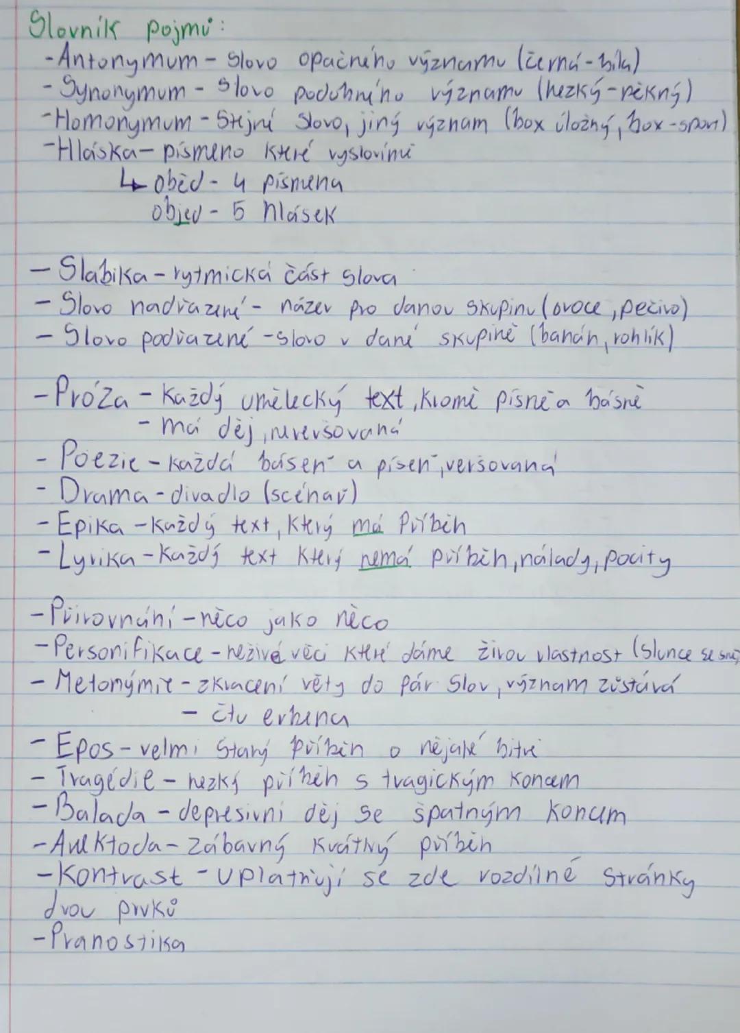 --- OCR Start ---
Literatura
Typy literatury:
1) Uměleckákniny s příběhim, básně a Písně
2) Neumelecká (věcná ) - Jává nám nějakou
informaci