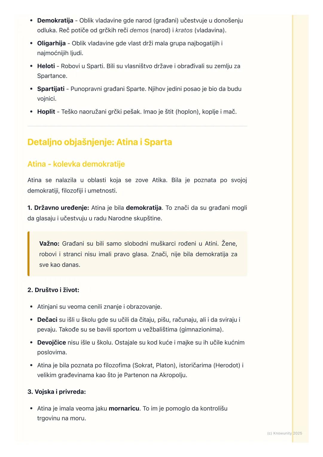 # Grčki polisi: Atina i Sparta

Uvod u grčke polise

Polisi su bili gradovi-države u Staroj Grčkoj. Svaki polis je bio kao mala,
nezavisna d