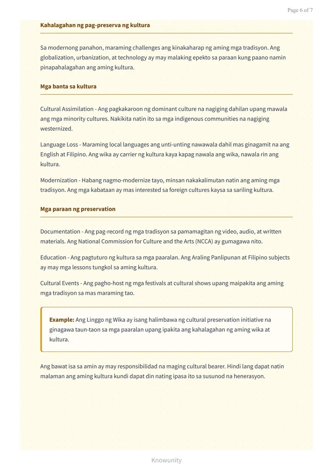 Antropolohiya: Kultura at Tradisyon sa Pilipinas
Pag-aaral sa kultura at tradisyon ng mga Pilipino sa pananaw ng
antropolohiya
Mga Layuning 