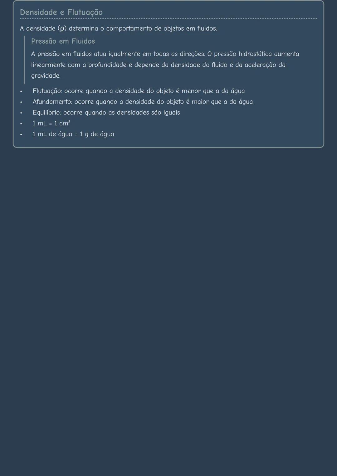 # Leis dos Gases e Conceitos de Pressão

## Lei de Boyle-Mariotte

A lei de Boyle-Mariotte estabelece a relação entre pressão (p) e volume (