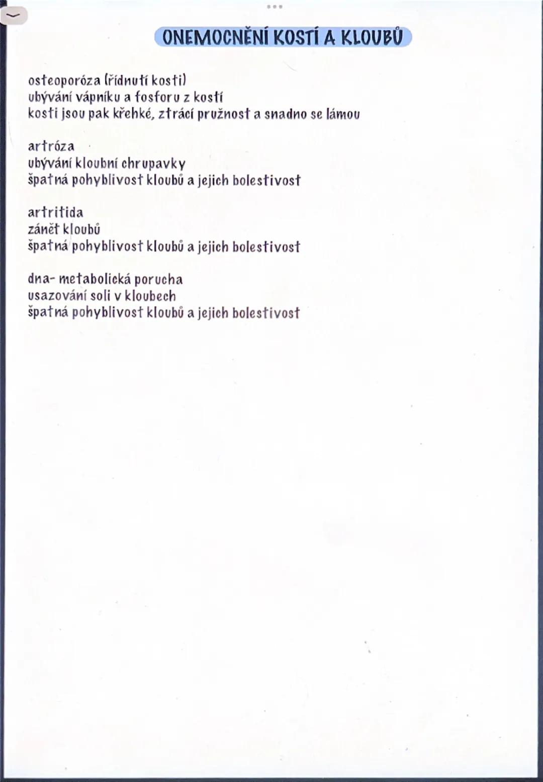 # TKÁNĚ
- soubor buněk, mající stejný tvar a funkci
# ROZDĚLENÍ TKÁNI
1) EPITELY
2) POJIVA (vazivo, chrupavka, kost)
3) SVALOVOU TKÁN
4) NER