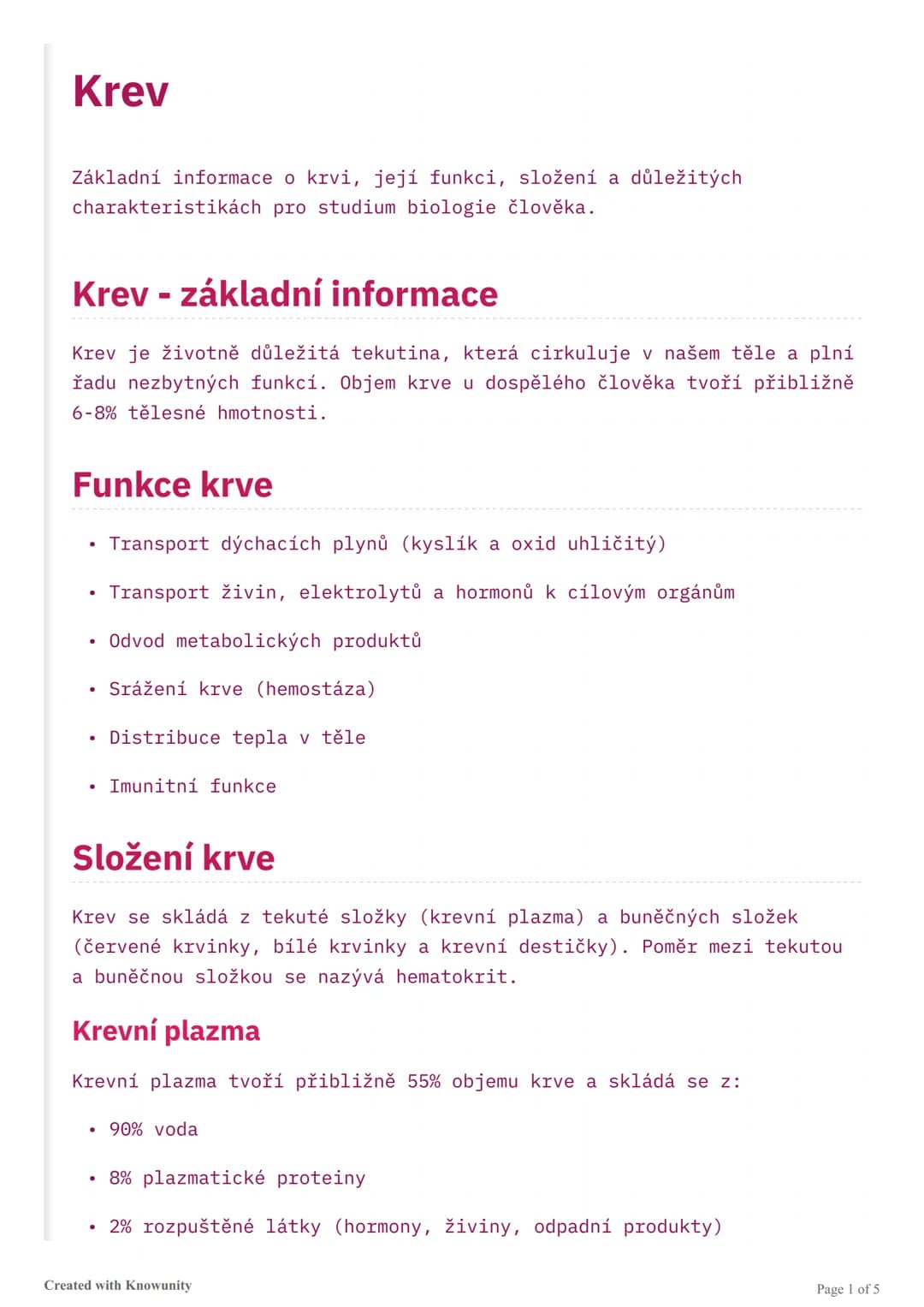 know - 1