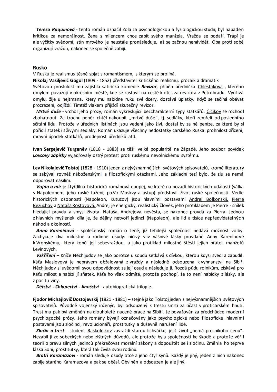 # 7. Světový realismus
(2. polovina 19. století)

V 2. pol. 19. st. dochází ve světě ke rozmachu přírodních a technických věd (Darwinova evo