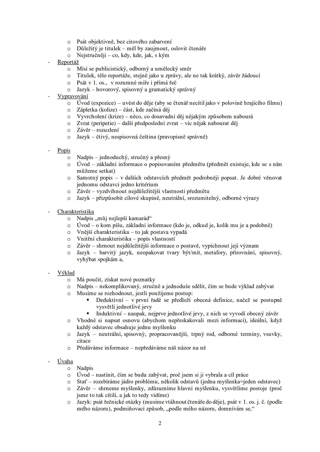 --- OCR Start ---
°
Psát objektivně, bez citového zabarvení
Důležitý je titulek – měl by zaujmout, oslovit čtenáře
• Nejstručnější co, kdy, 