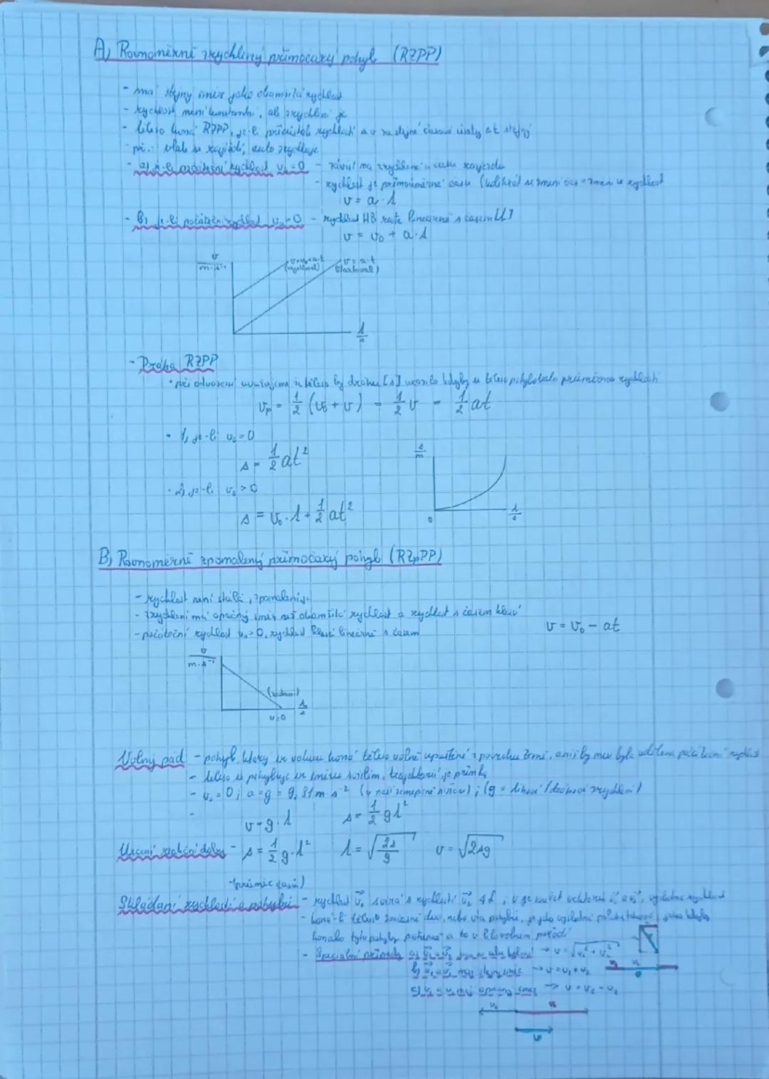 # Fyzika

# Kinematika

- popisuje pohyb, bez ohľadu na jeho príčiny
- hmotný bod - (HB)
	- fyzikálny model telesa, jehož rozmery zanedbávam