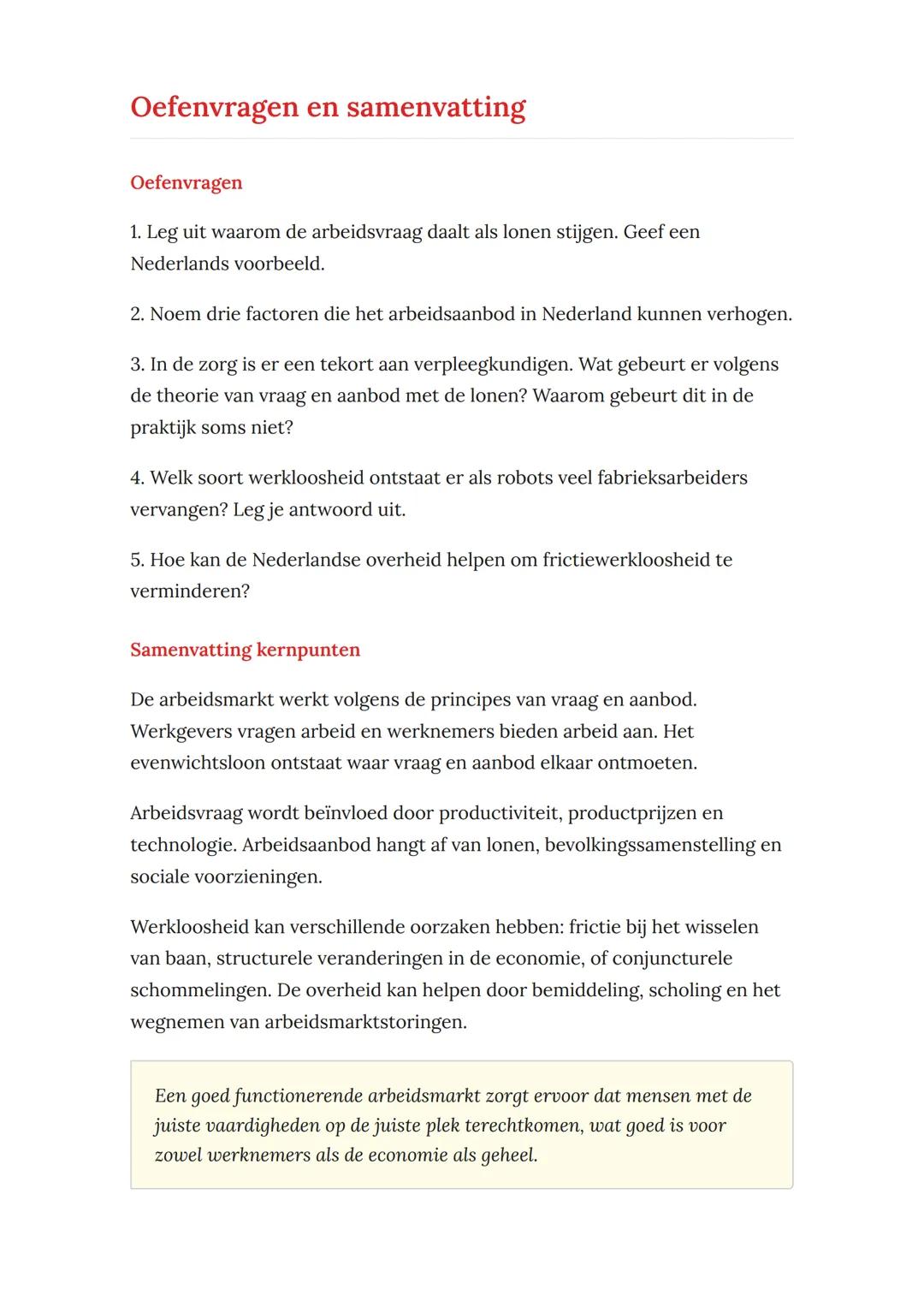 Arbeidsmarkt: vraag en aanbod
in de Nederlandse economie
Hoe vraag en aanbod werken op de Nederlandse arbeidsmarkt
Economie 	Grade 10 	Nethe