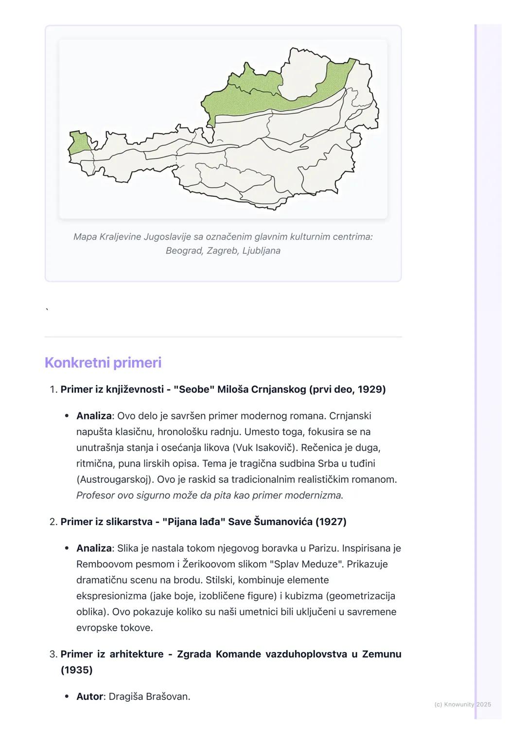 # Društvo i kultura u
međuratnom periodu

Uvodni pregled

Kraljevina SHS/Jugoslavija je bila država velikih kontrasta. Nastala je na
ruševin
