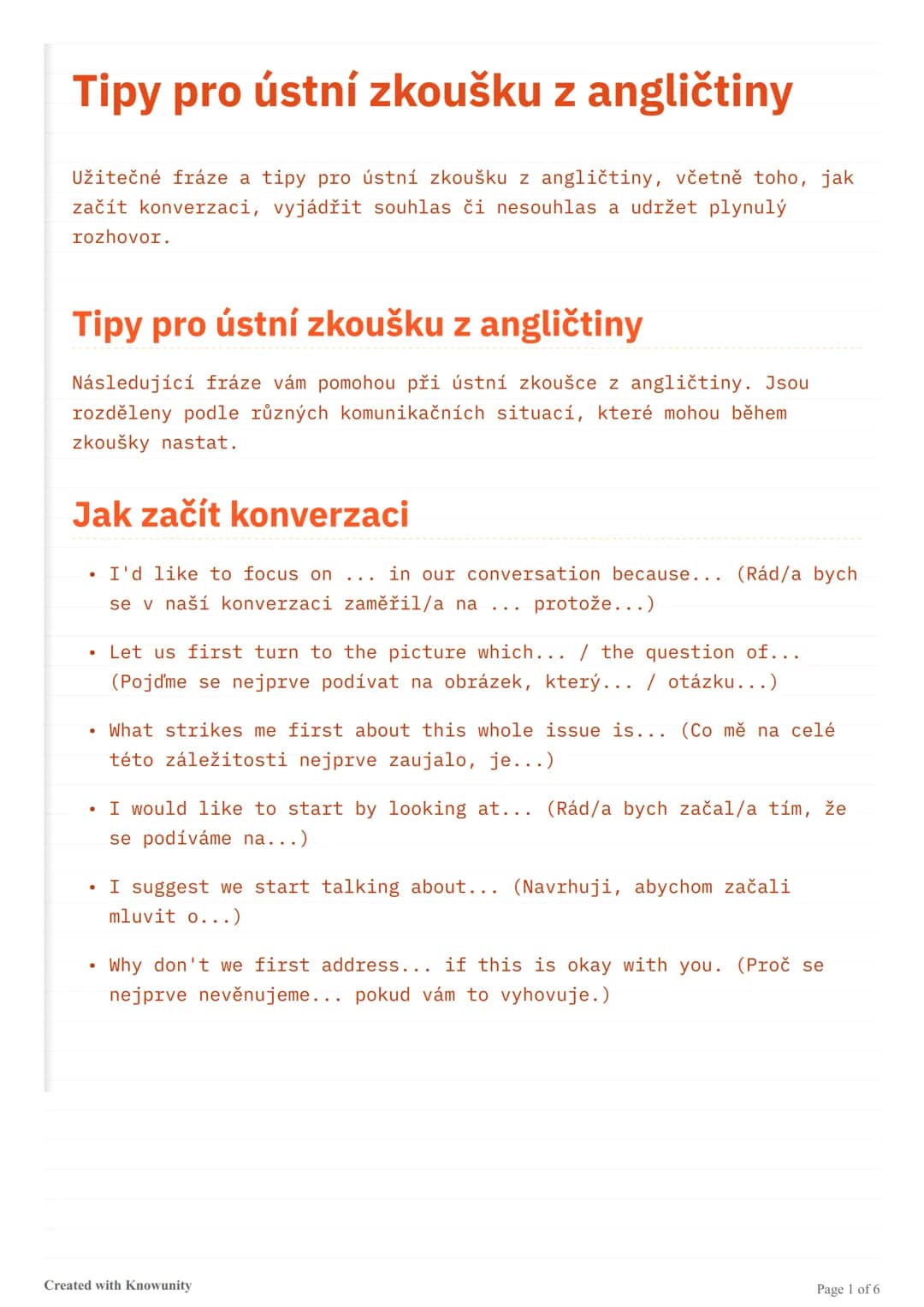 know - 1
