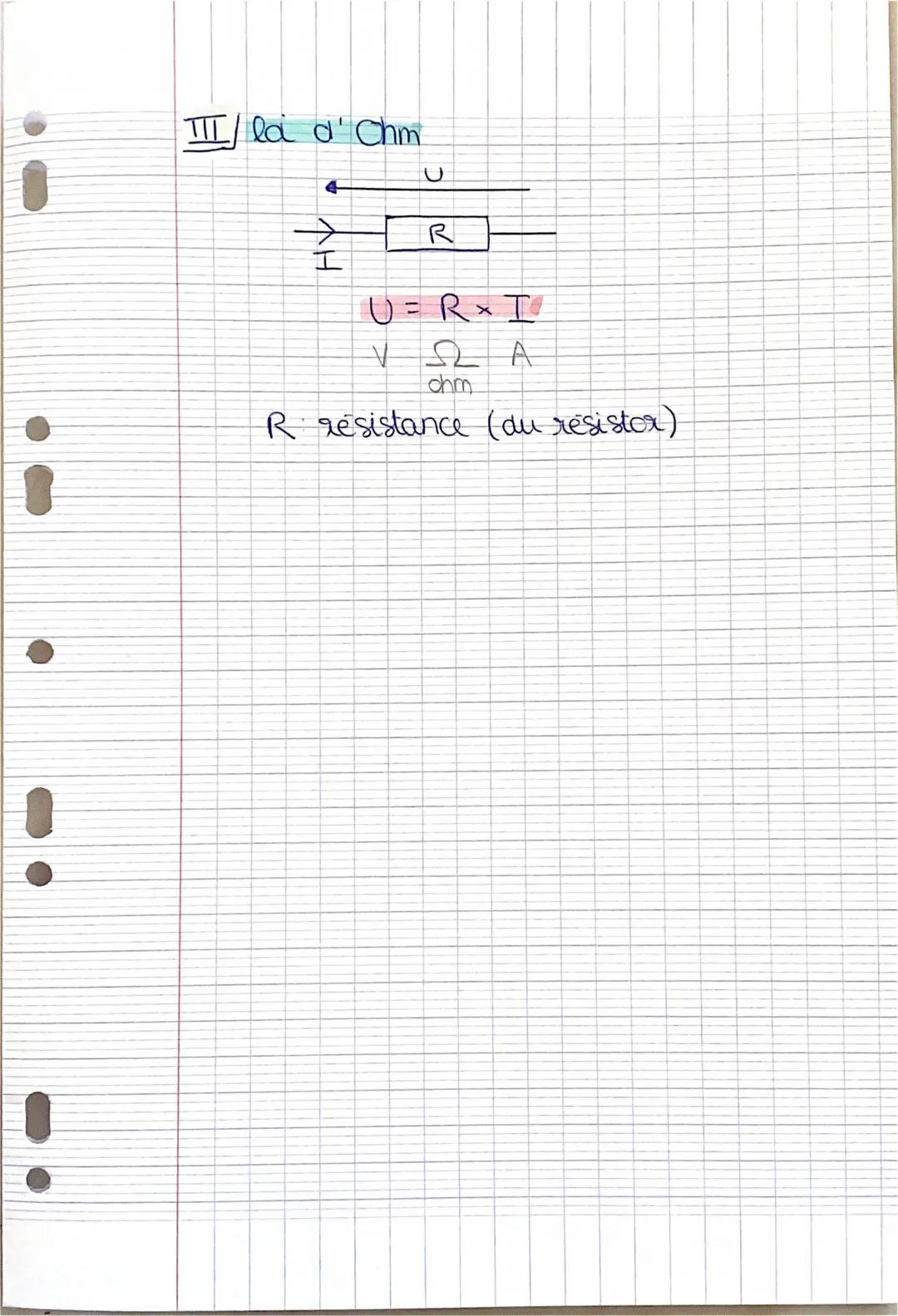 physique - chap 6
électriaté

I/ les grandeurs électriques

- le courant électrique = circulation de
charges électriques (électrons, ions...