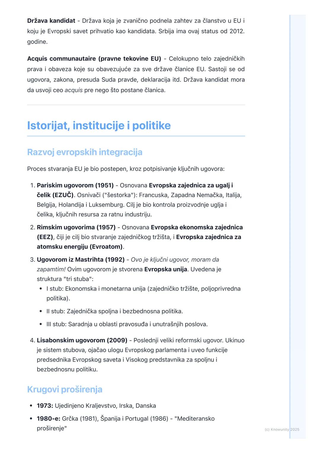 # Evropska unija i procesi
integracije

Uvod u Evropsku uniju i procese
integracije

Evropska unija (EU) je jedinstvena politička i ekonomsk