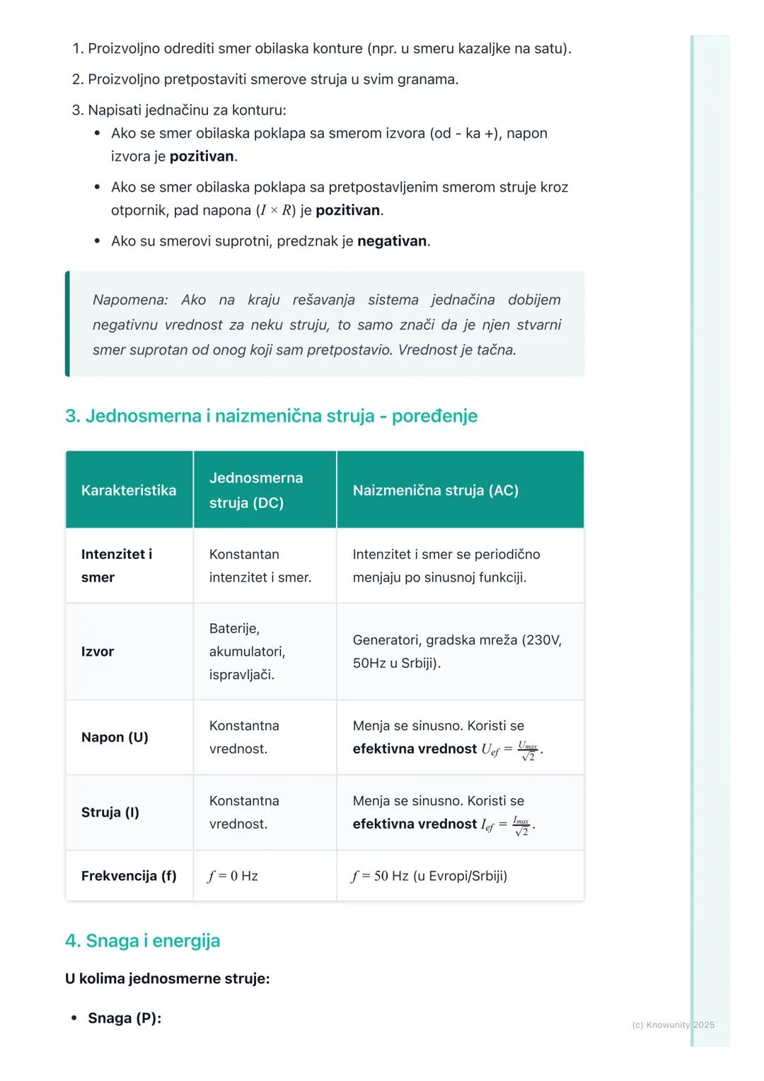 # Osnovni zakoni jednosmerne i
naizmenične struje

Uvod u osnovne zakone struje

Ovo su najvažniji zakoni u elektrotehnici, osnova za sve. B