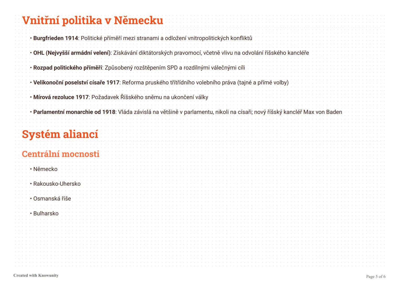 První světová válka (1914-1918)
Komplexní přehled první světové války zahrnující příčiny, průběh, modernitu konfliktu a jeho dopady na spole