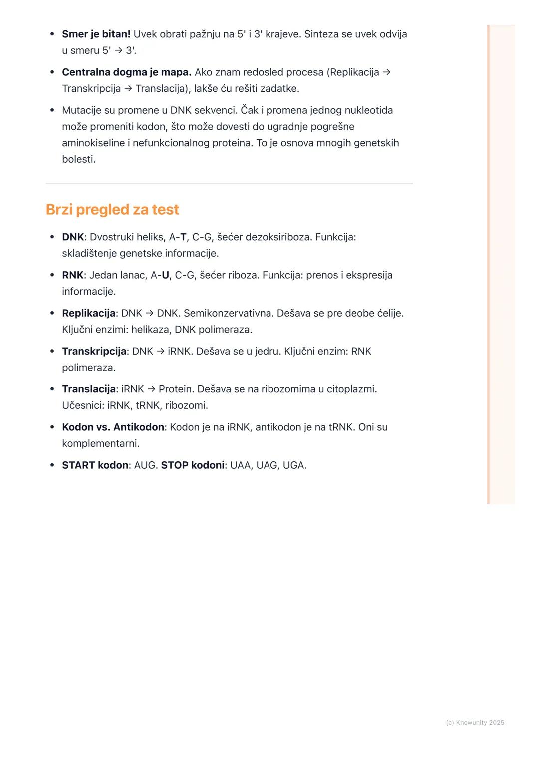 # Molekularna genetika

Uvod u molekularnu genetiku

Molekularna genetika proučava gene, naslednost i varijacije na molekularnom
nivou. Bavi