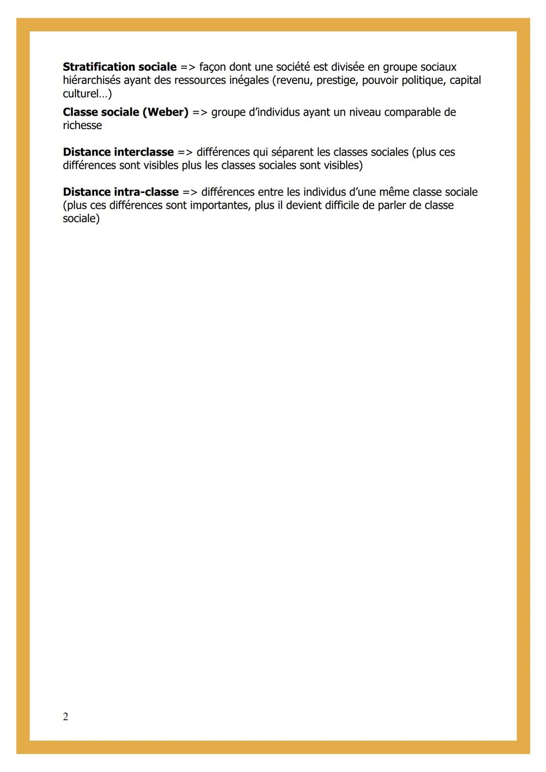 # STRUCTURE DE LA
# SOCIETE FRANÇAISE

## DÉFINITIONS

PCS (professions et catégories socioprofessionnelles) => système de
classement des in