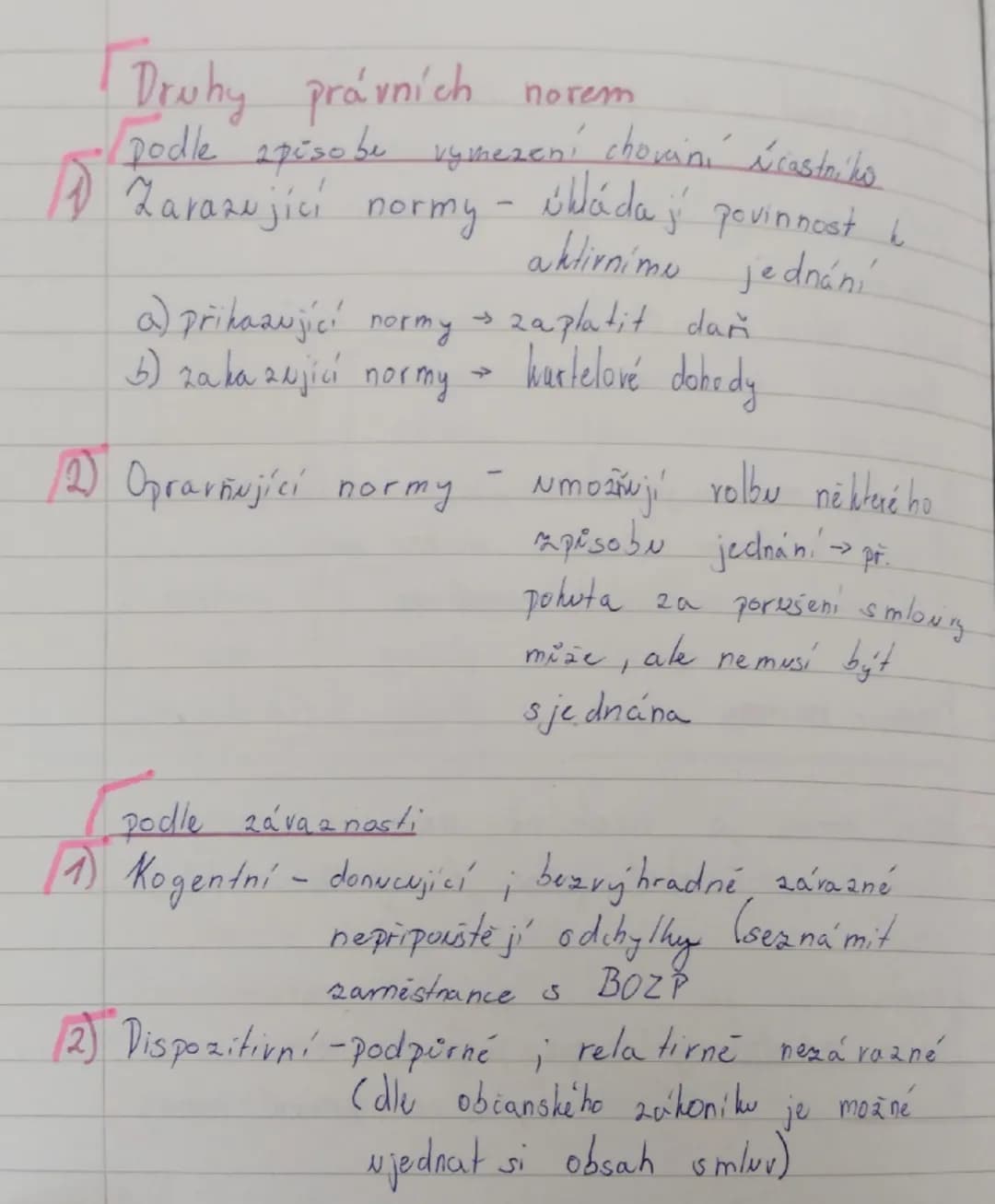 # Základy práva

PRAVO - soubor pravidel, podle kterých se
organizujuje a řídí lidské spolužití

STAT - ohraničené území, občané, řídící org