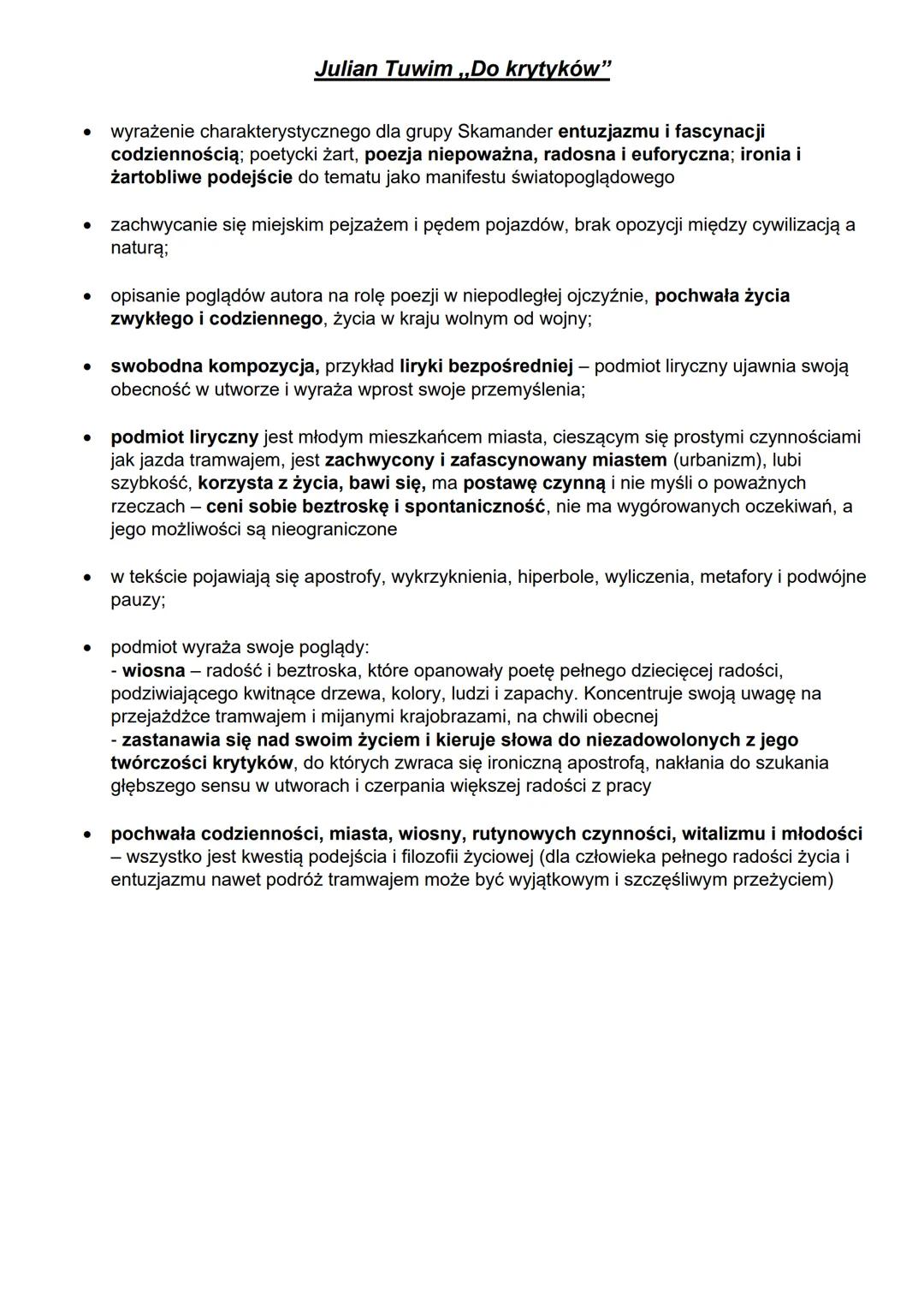 # Skamandryci

- najbardziej wpływowa i najpopularniejsza grupa przedstawicieli głównych kierunków
literackich w poezji polskiej - swoje wie