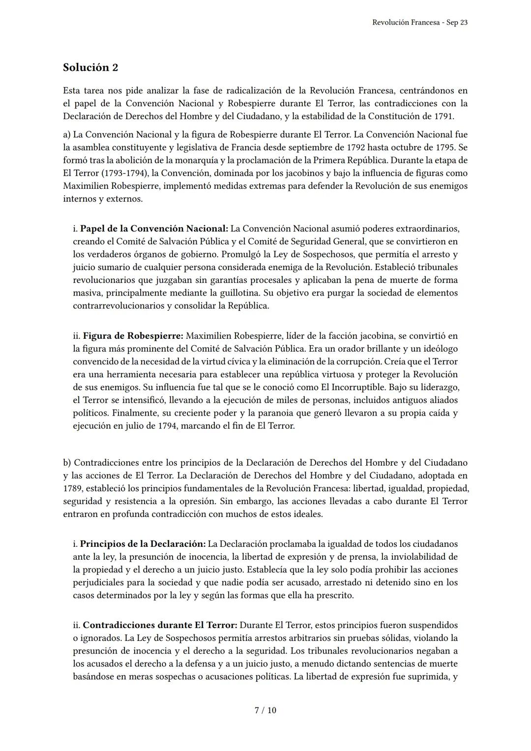 # Revolución Francesa

Generado por Knowunity - Sep 23

Descripción: Este examen cubre la Revolución Francesa, sus causas, desarrollo y cons