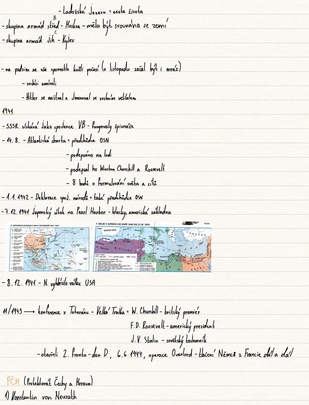 -1.9.1939-8.5.1945
- 23.8. 1939 - pakt o neútočení mezi Nēm. a SSSR→ Molotov - Ribentrop
- 25. 8. 1939 - Itálie oznamuje N., že nebude vstup