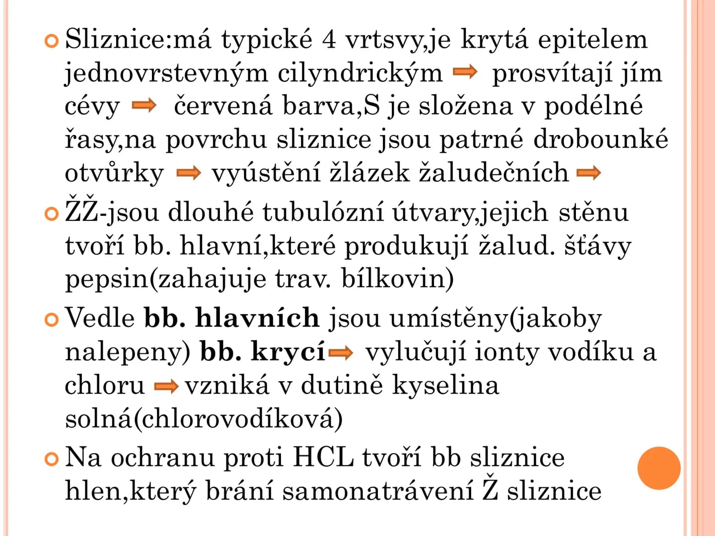 # TRÁVICÍ SOUSTAVA # TRÁVICÍ SOUSTAVA – APPARATUS
# DIGESTORIUS
* TS přijímá, zpracovává a vstřebává živné látky
* TS je nezbytná pro z