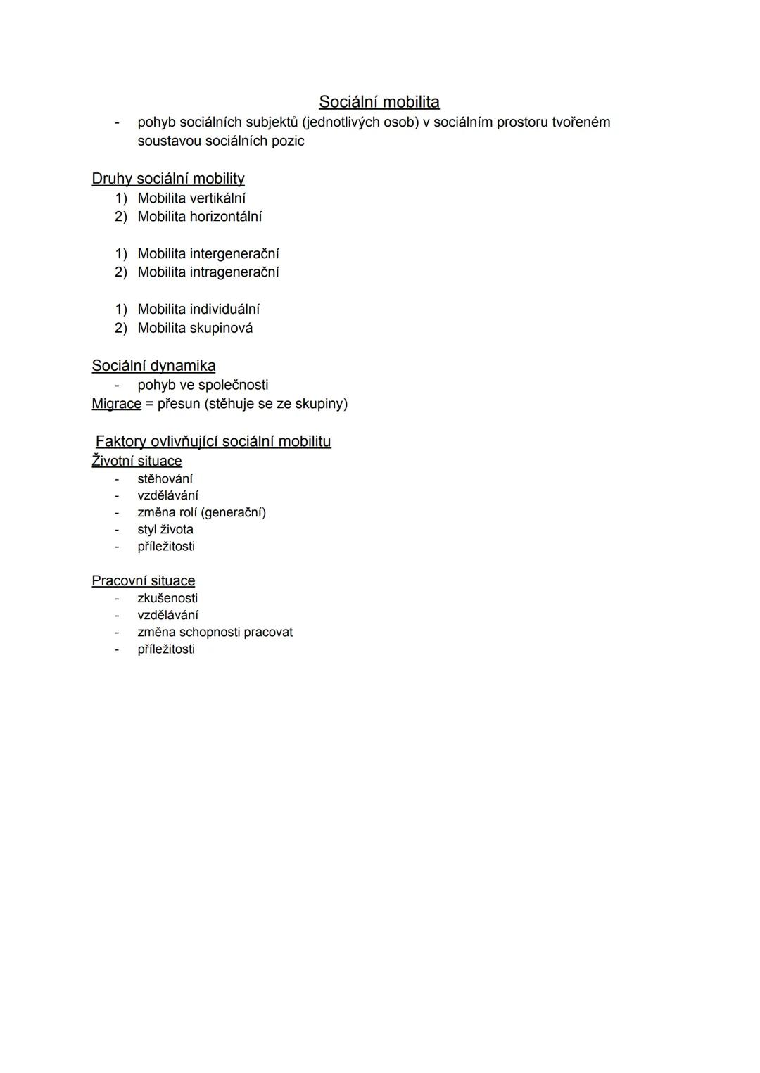 --- OCR Start ---
Sociologie jako věda
Je to společenská věda, jejímž úkolem je zkoumat a analyzovat společnost a
společenské jevy
Je vyvíje