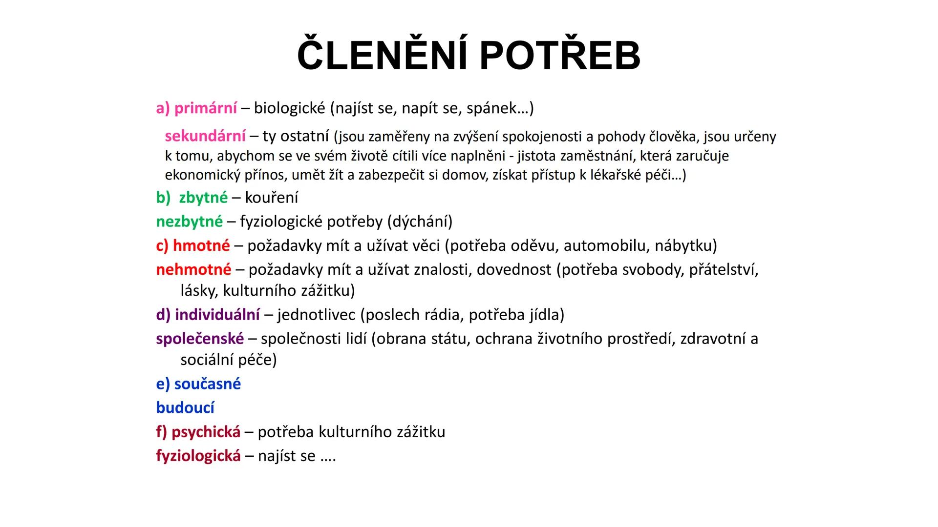 KRÁTKÉ OPAKOVÁNÍ # EKONIMKA vs. ΕΚΟΝΟΜΙΕ
Ekonomika = souhrn hospodářských činností na určitém území. Je to
tedy hospodaření nějakého subjek