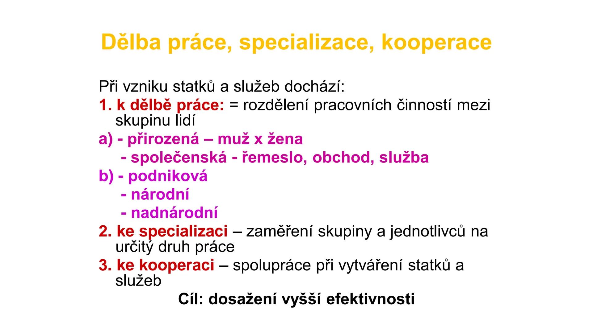 KRÁTKÉ OPAKOVÁNÍ # EKONIMKA vs. ΕΚΟΝΟΜΙΕ
Ekonomika = souhrn hospodářských činností na určitém území. Je to
tedy hospodaření nějakého subjek