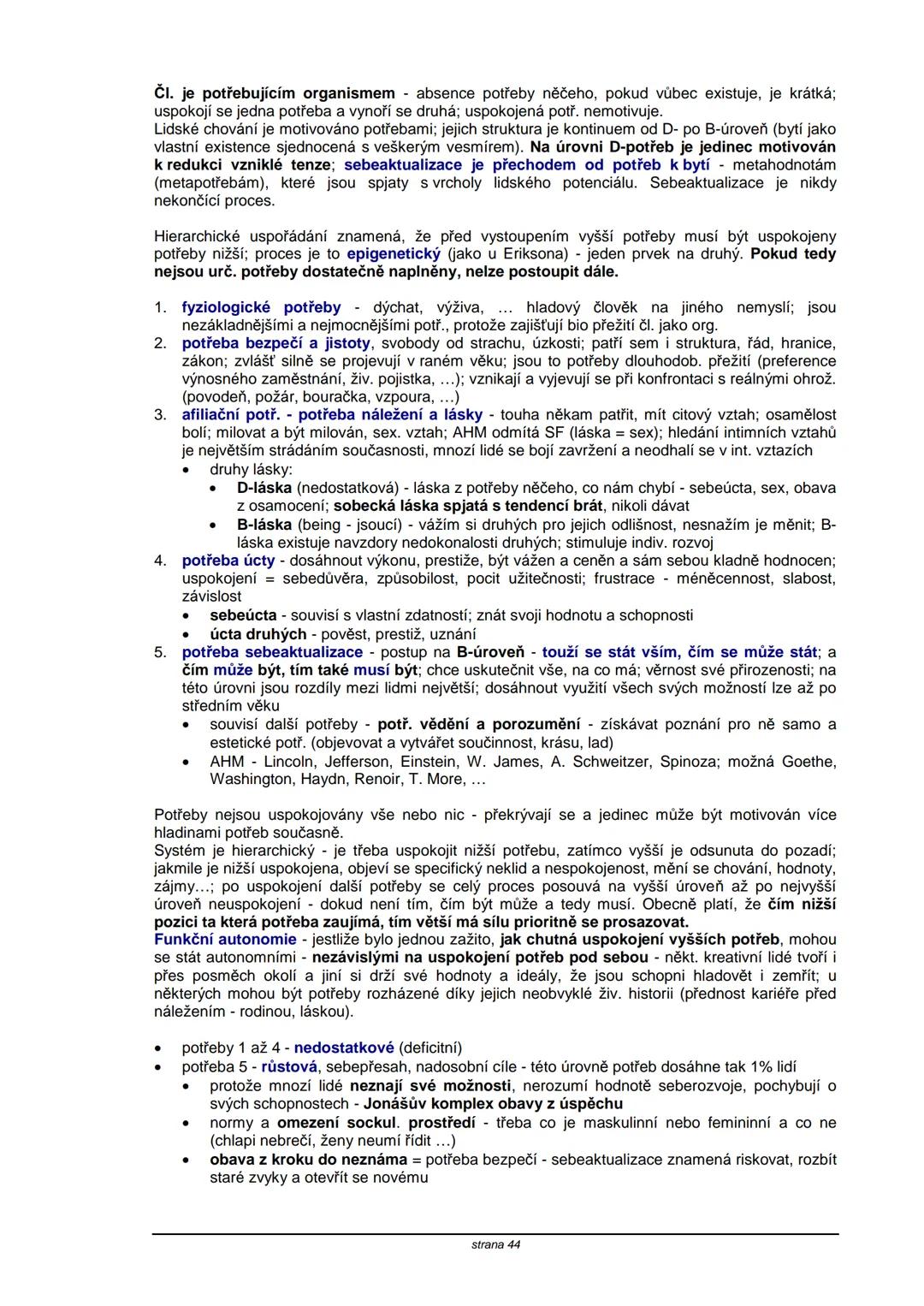 # TEORIE OSOBNOSTI
**Obsah:**
| strana |
|----|
| S. Freud | 2 |
| C. G. Jung | 5 |
| A. Adler | 8 |
| K. Horneyová | 11 |
| H. A. Murray