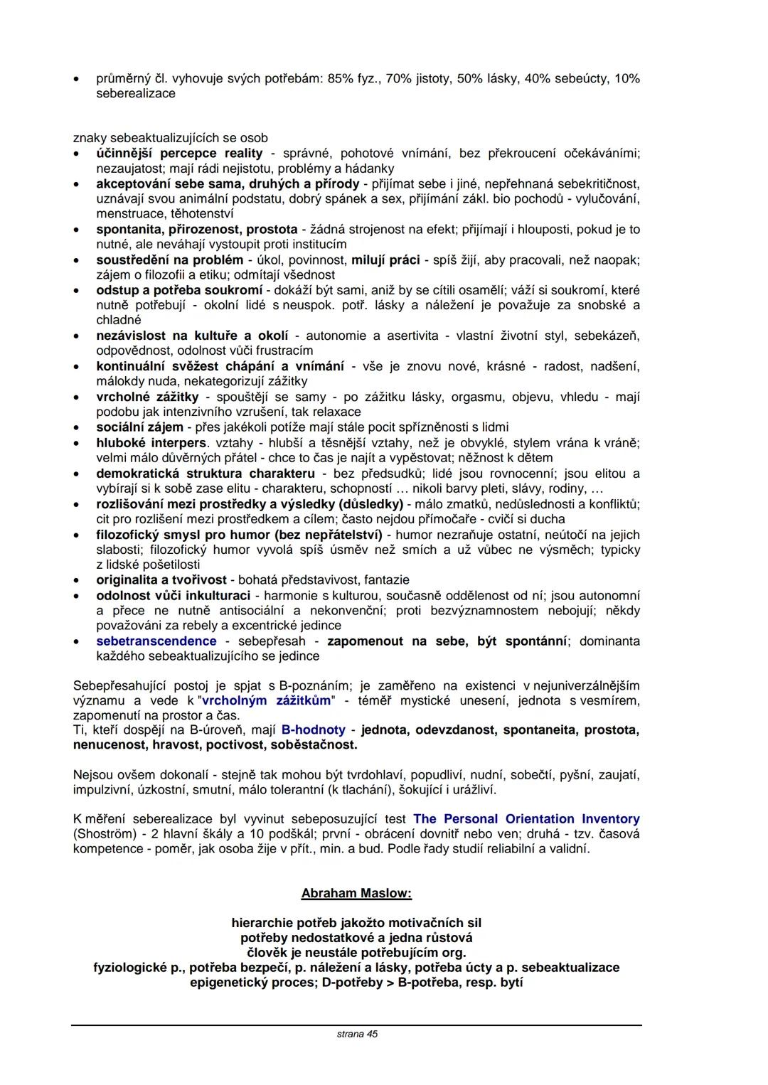 # TEORIE OSOBNOSTI
**Obsah:**
| strana |
|----|
| S. Freud | 2 |
| C. G. Jung | 5 |
| A. Adler | 8 |
| K. Horneyová | 11 |
| H. A. Murray