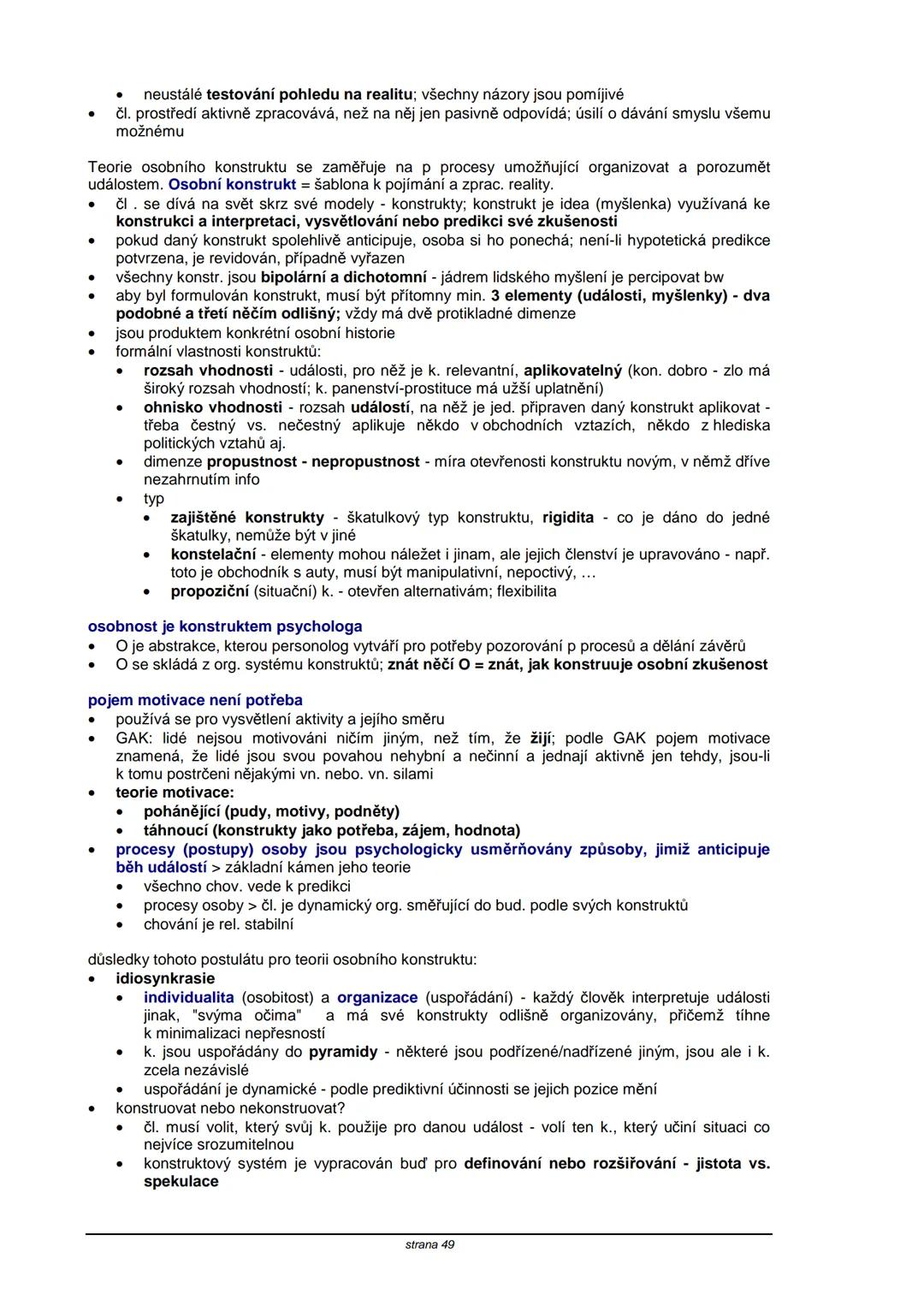# TEORIE OSOBNOSTI
**Obsah:**
| strana |
|----|
| S. Freud | 2 |
| C. G. Jung | 5 |
| A. Adler | 8 |
| K. Horneyová | 11 |
| H. A. Murray