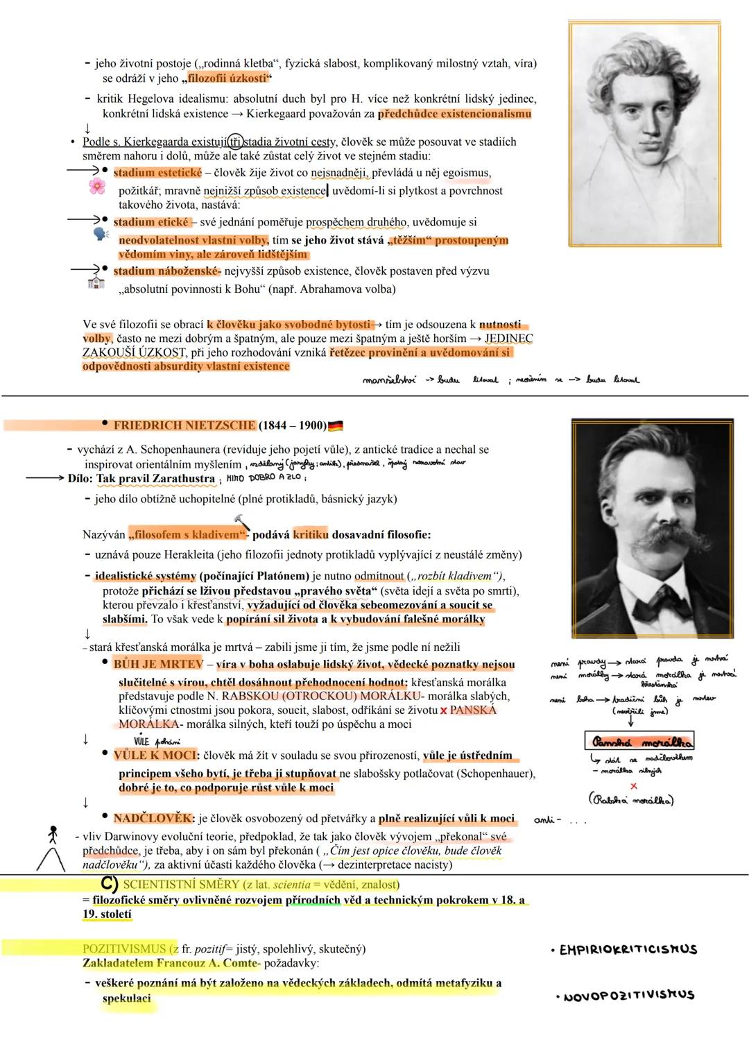 MO15 Filozofie 19. a 20.století
FILOZOFIE 19. A 20.STOLETÍ
1. FILOZOFIE 19. STOLETÍ
• Časové vymezení: období přelomu 18. a 19. století a 1.